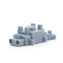 LEGO 36846pb01 - Minecraft Silberfisch (2 Black Squares Pattern, Sand Blue)