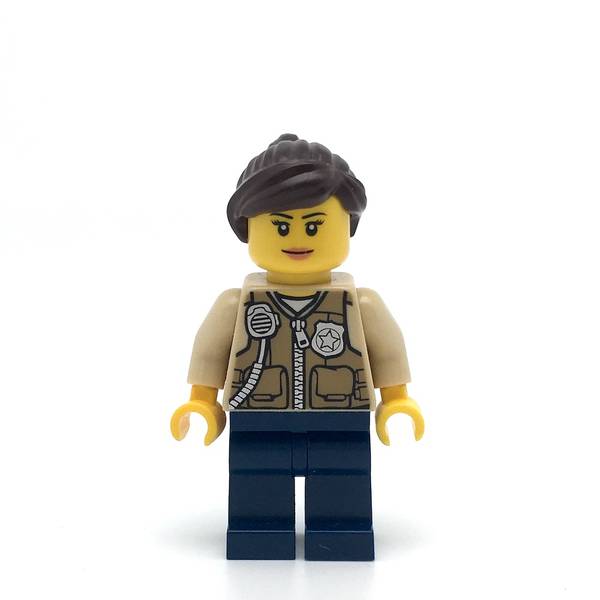 LEGO cty0548 -Swamp Police (Officer Female, Vest)