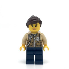 LEGO cty0548 -Swamp Police (Officer Female, Vest)