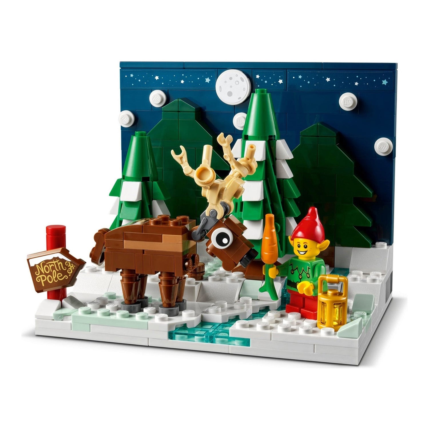NEU - LEGO Holiday & Events (40484) Vorgarten des Weihnachtsmannes
