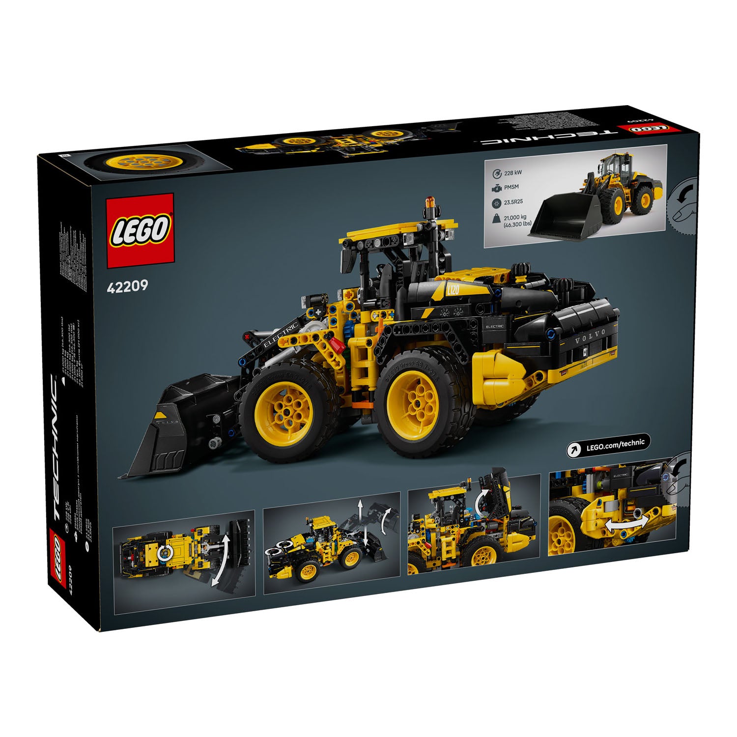 NEU - LEGO Technic (42209) Volvo L120 Electric Radlader