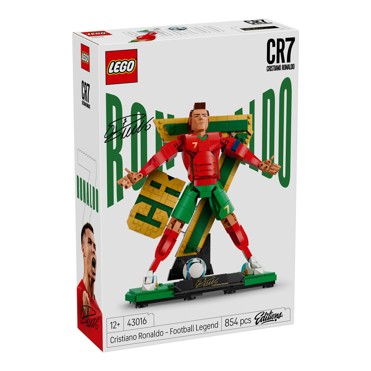 NEU - LEGO Editions (43016) Cristiano Ronaldo (Fußballlegende | Soccer Legend)
