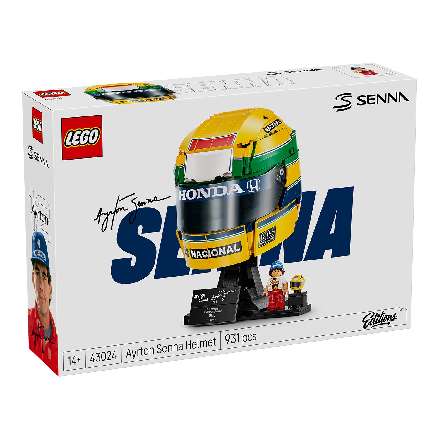 LEGO Editions 43024 Ayrton Senna Helm - Bild 1
