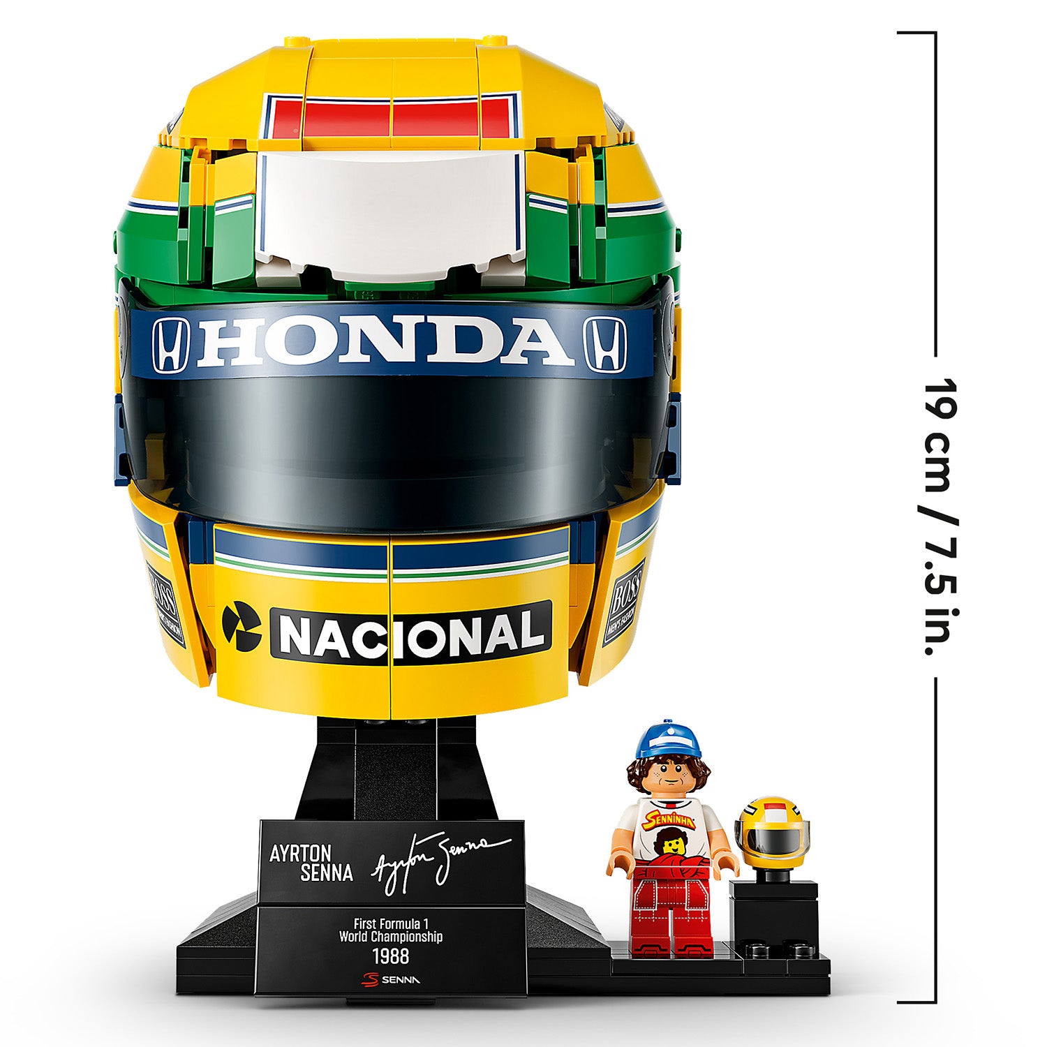 LEGO Editions 43024 Ayrton Senna Helm - Bild 5