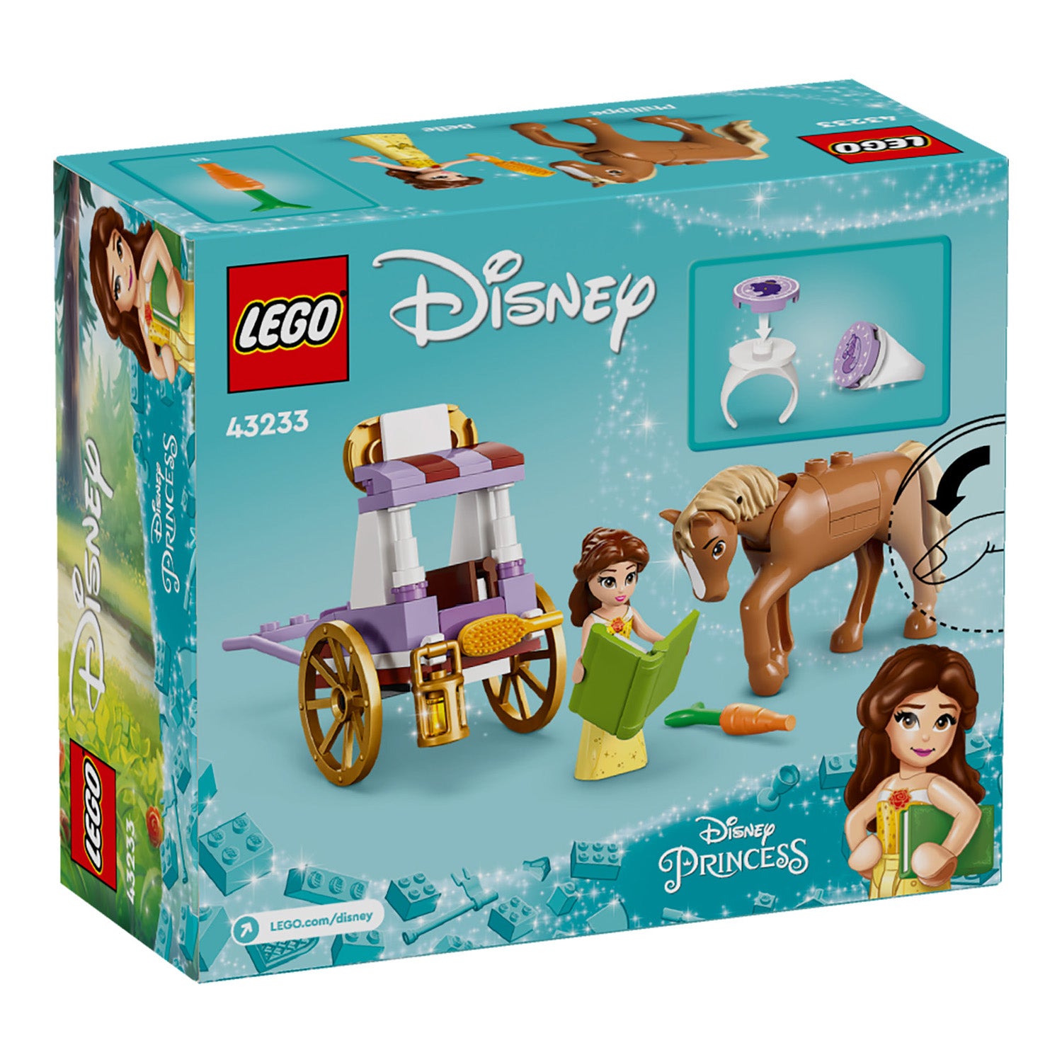 NEU - LEGO Disney (43233) Belles Pferdekutsche | Belle's Storytime Horse Carriage
