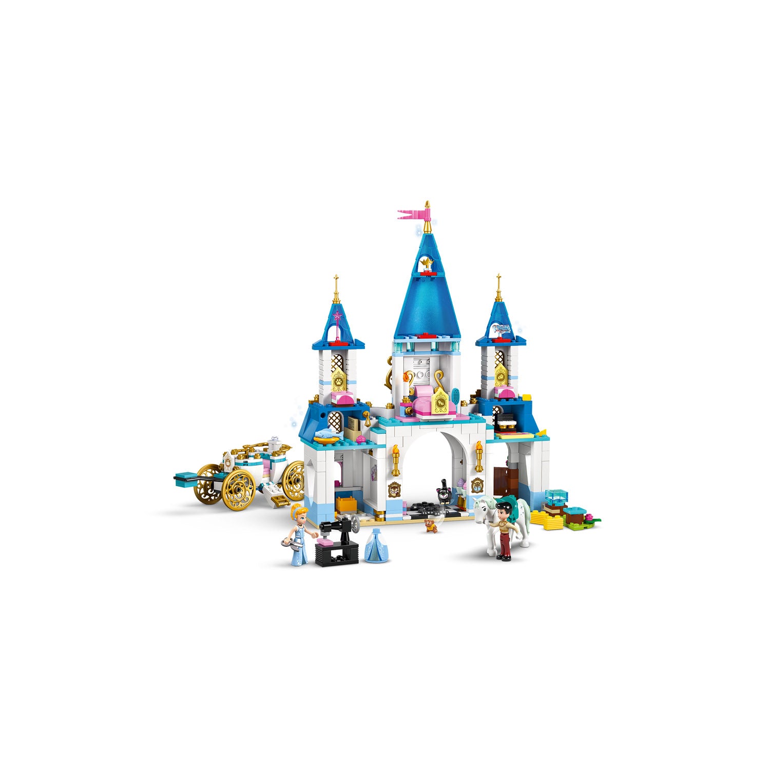 NEU - LEGO Disney (43275) Cinderellas Schloss und Pferdekutsche | Cinderella's Castle & Horse Carriage
