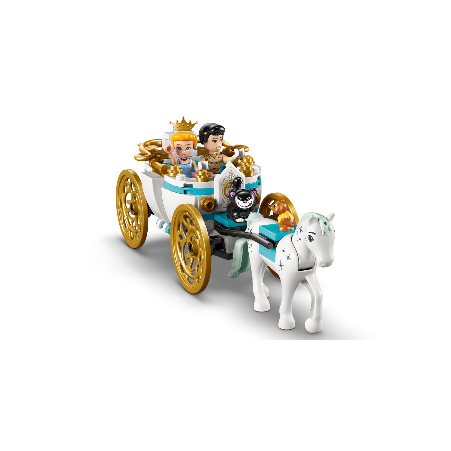 NEU - LEGO Disney (43275) Cinderellas Schloss und Pferdekutsche | Cinderella's Castle & Horse Carriage