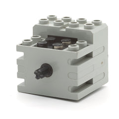LEGO 43362c01 - Motor 9V (Mini-Motor, Lighter Weight, Light Gray)