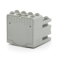 LEGO 43362c01 - Motor 9V (Mini-Motor, Lighter Weight, Light Gray)