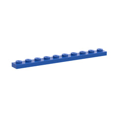 LEGO 4477 - Plate (1 x 10, verschiedene Farben)
