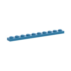 LEGO 4477 - Plate (1 x 10, verschiedene Farben)