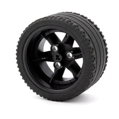 LEGO 44772c01 - Rad (Technic) 56mm x 34mm, 3 Pin Holes mit schwarzem Reifen 68.8 x 36 Z(44772 / 44771)