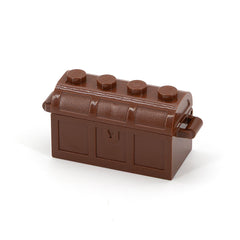 LEGO 4738ac01 - Schatztruhe einfarbig (dickes Scharnier, 4738a/4739a)