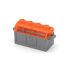 LEGO 4738ac02 - Schatztruhe zweifarbig (dickes Scharnier, Lücke)