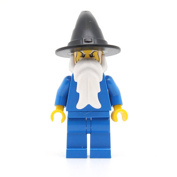 LEGO cas306 - Wizard (Black Wizard / Witch Hat)