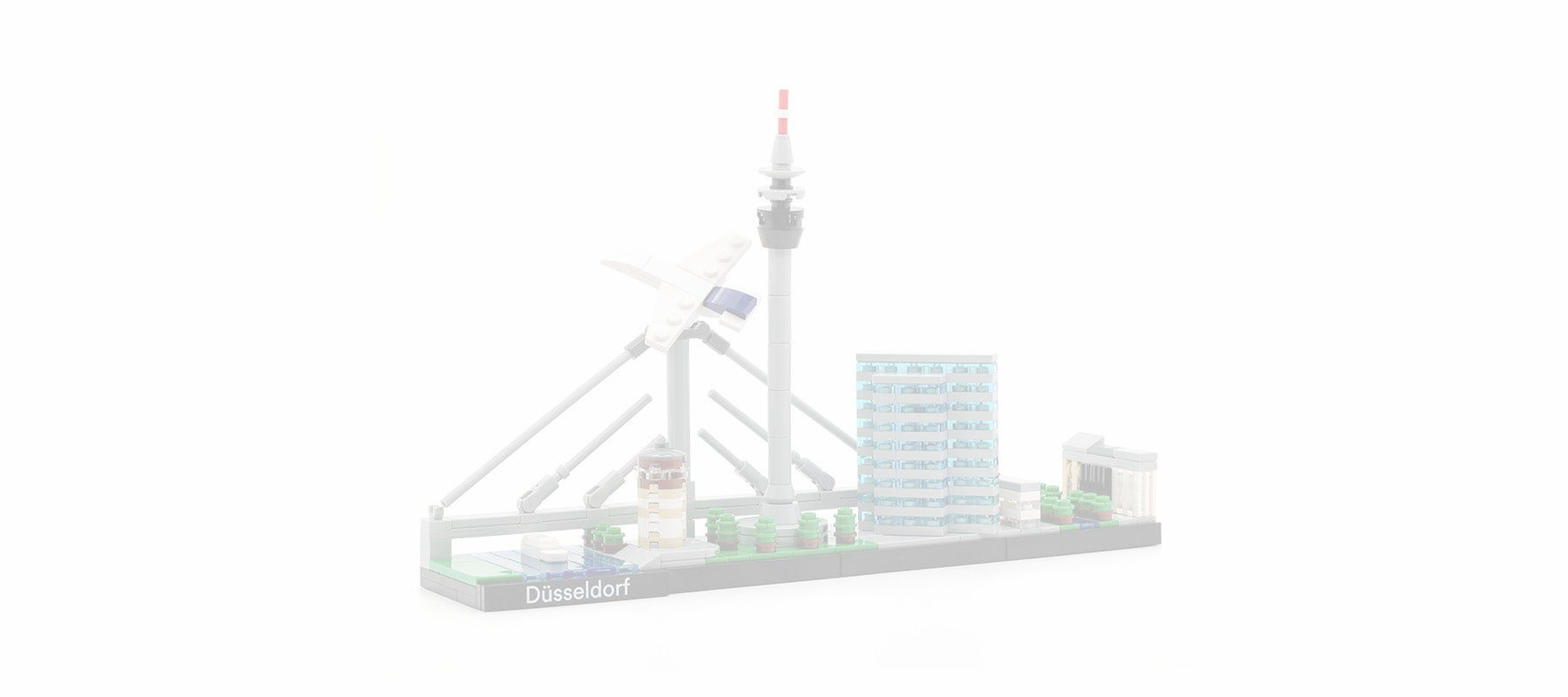 49002 | Düsseldorf | bricksights Set | mit lfd. Seriennummer