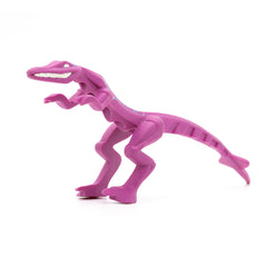 LEGO 54125pb02 - Dinosaurier (Mutant, Lizard with Blue Specks on Back Pattern, Light Purple)