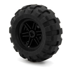 LEGO 56145c02 - Rad 30.4mm x 20mm mit schwarzem Reifen 56 x 26 Balloon (56145 / 55976)