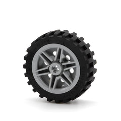 LEGO 56904c01 - Rad 30mm x 14mm mit schwarzem Reifen 43.2 x 14 (56904 / 56898)