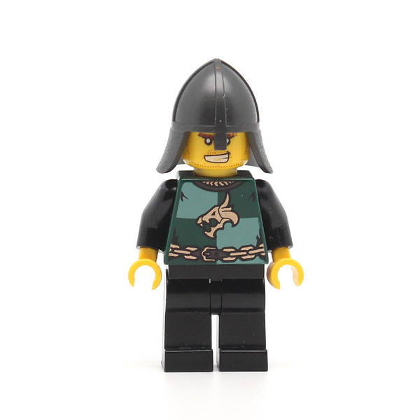LEGO cas439 - Dragon Knight Quarters (Kingdoms, Helmet with Neck Protector, Bared Teeth)