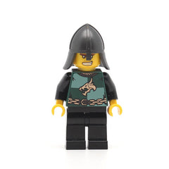 LEGO cas439 - Dragon Knight Quarters (Kingdoms, Helmet with Neck Protector, Bared Teeth)