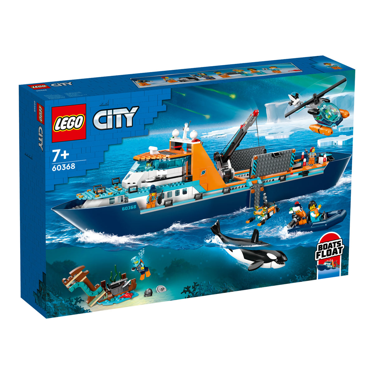 NEU - LEGO City (60368) Arktis-Forschungsschiff | Arctic Explorer Ship