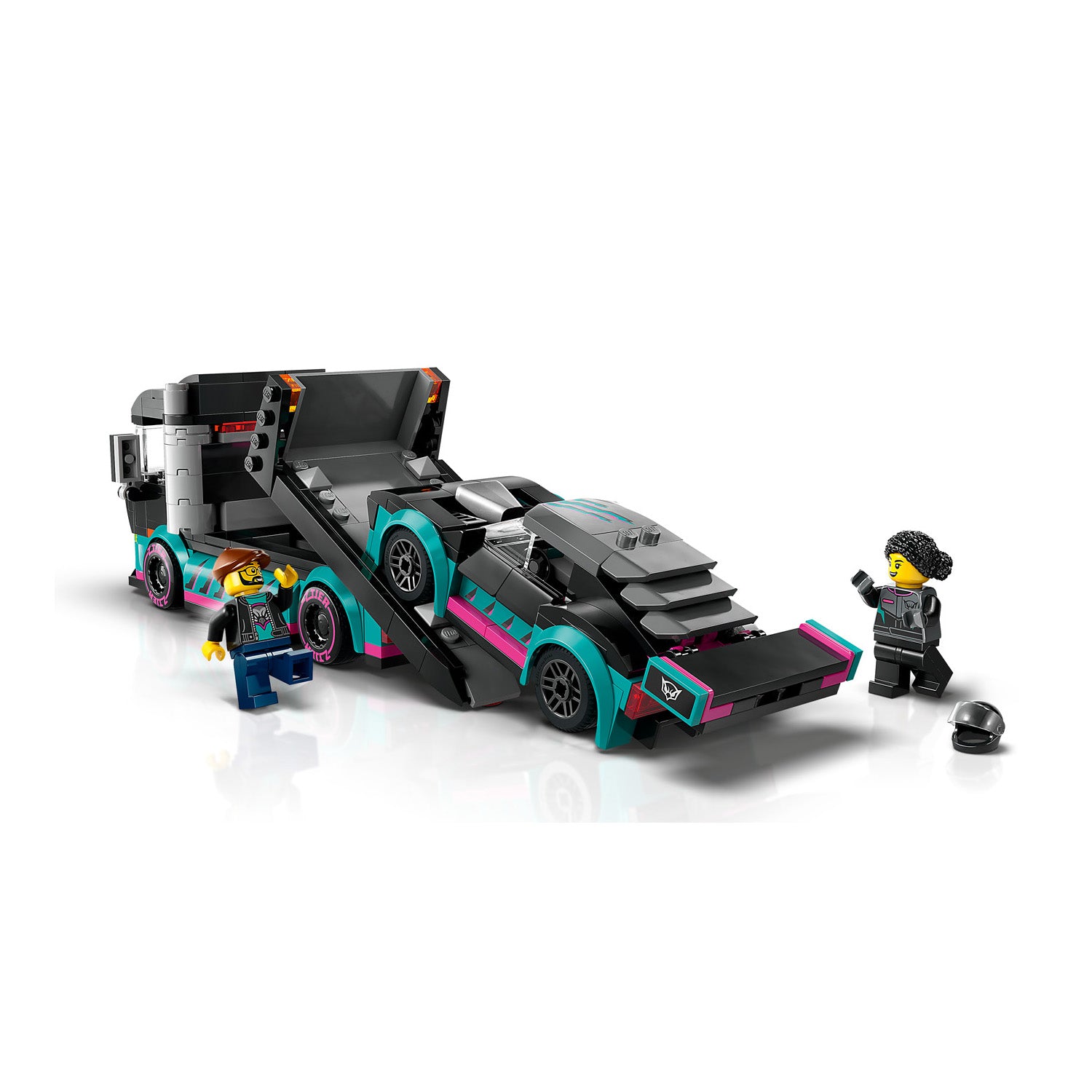 NEU - LEGO City (60406) Autotransporter mit Rennwagen