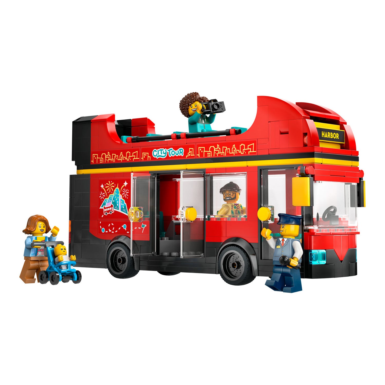 NEU - LEGO City (60407) Doppeldeckerbus | Red Double-Decker Sightseeing Bus