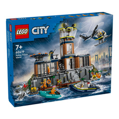 NEU - LEGO City (60419) Polizeistation auf der Gefängnisinsel | Police Prison Island