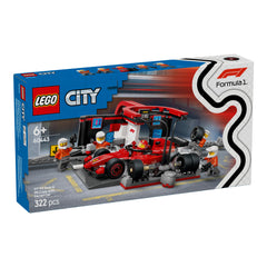 NEU - LEGO City (60443) Boxenstop | Pit Stop