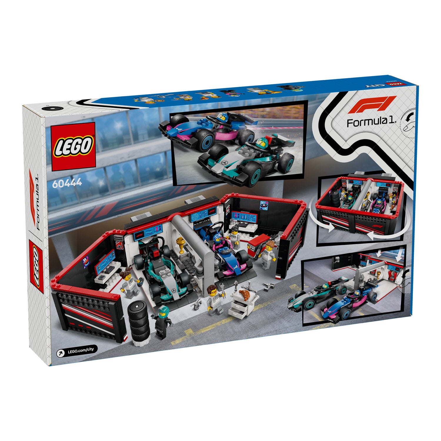 NEU - LEGO City (60444) F1 Werkstatt | F1 Workshop