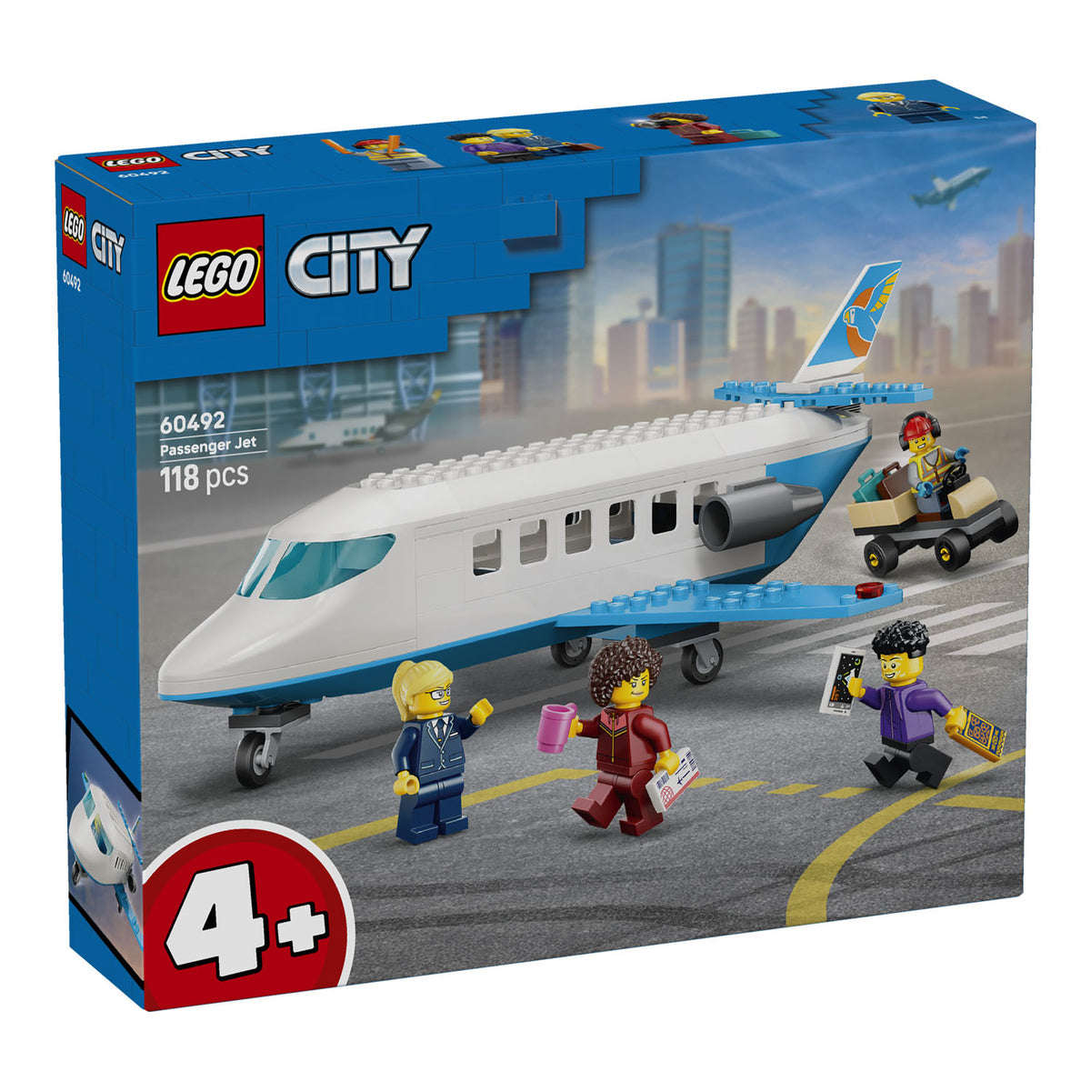 NEU - LEGO City (60492) Passagierjet