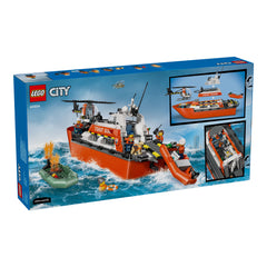 NEU - LEGO City (60504) Rettungsboot der Küstenwache mit Hubschrauber | Coast Guard Rescue Boat