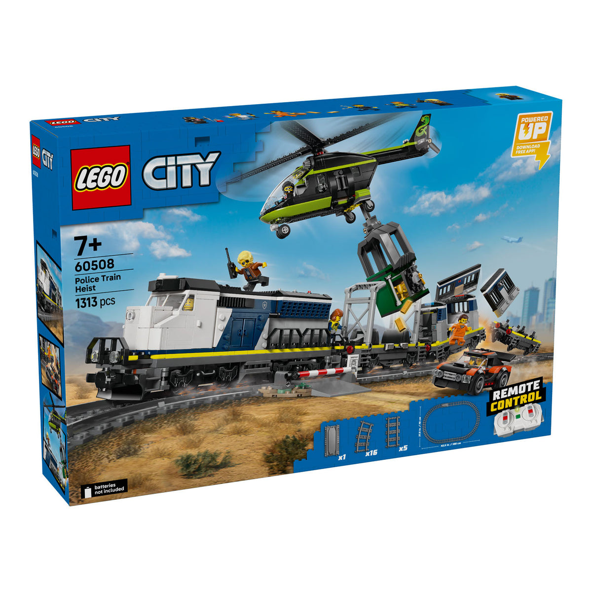 NEU - LEGO City (60508) Überfall auf den Polizeizug