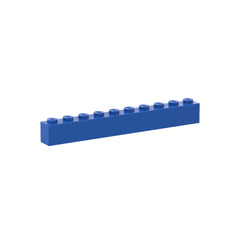 LEGO 6111 - Brick (1 x 10, verschiedene Farben)