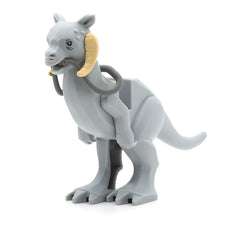 LEGO 64800pb01c02 - Tauntaun (Star Wars, Rigid Tail, Light Bluish Gray)
