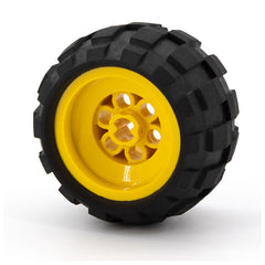 LEGO 6580c01 - Rad 43.2 x 28 mit schwarzem Reifen 43.2 x 28 (6580 / 6579)