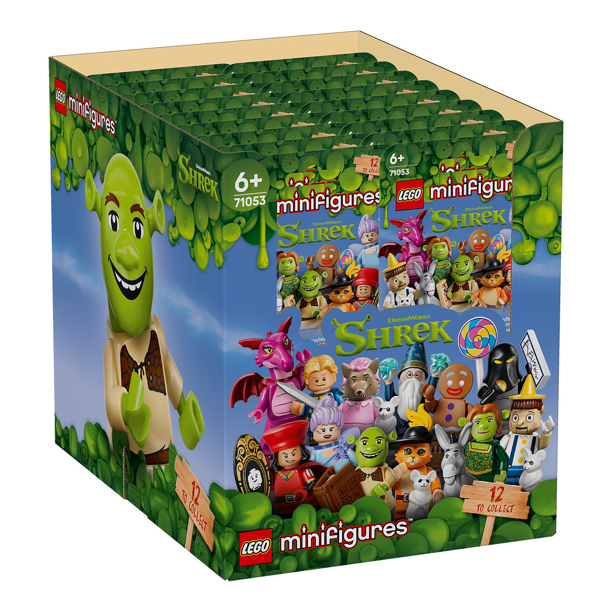 LEGO Collectable Minifigures 71053 Shrek Box of 36 - Bild 1