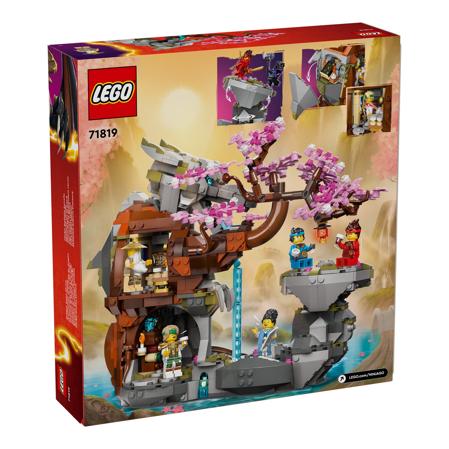 NEU - LEGO Ninjago (71819) Drachenstein-Tempel | Dragon Stone Shrine