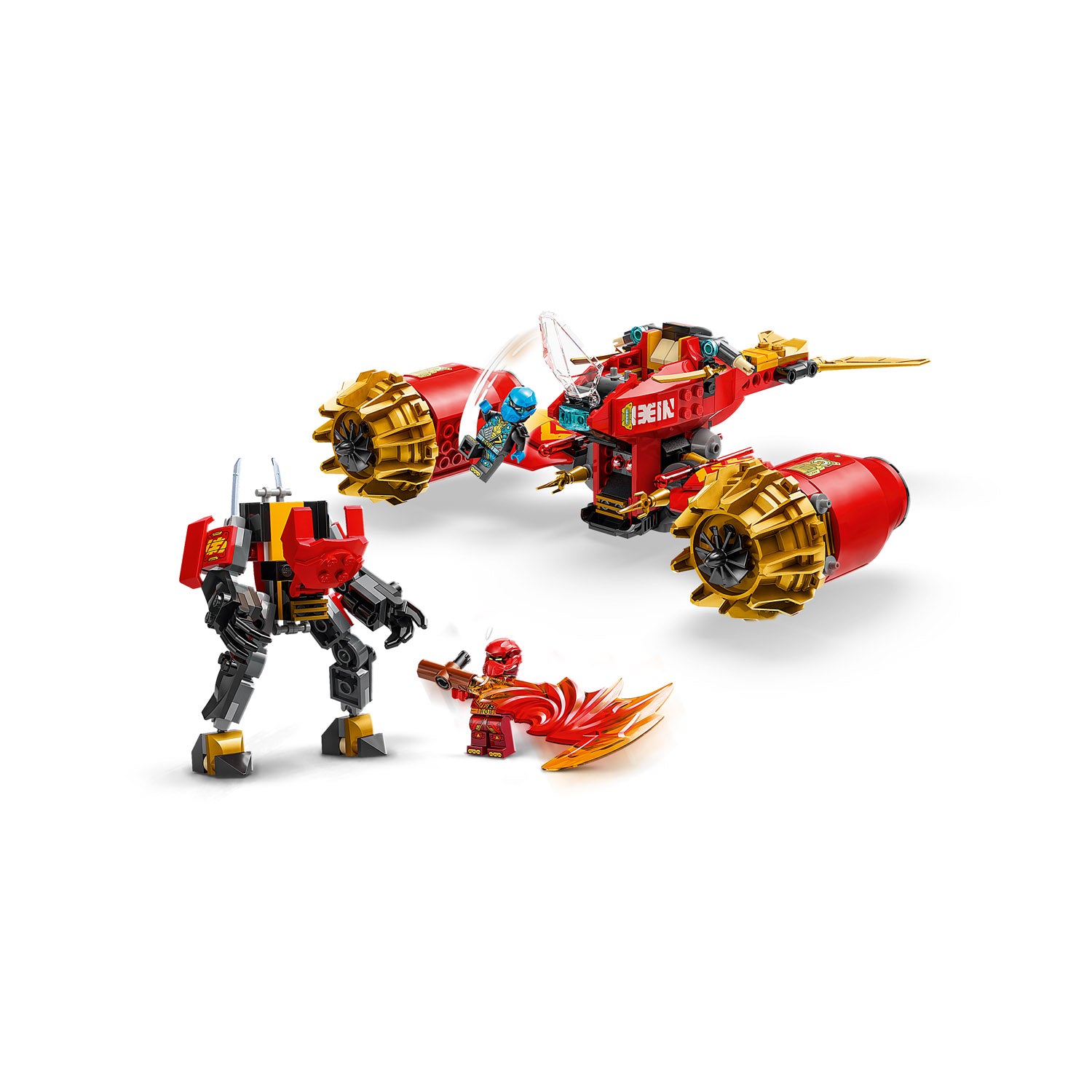 NEU - LEGO Ninjago (71830) Kais Sturmreiter-Mech | Kai's Mech Storm Rider
