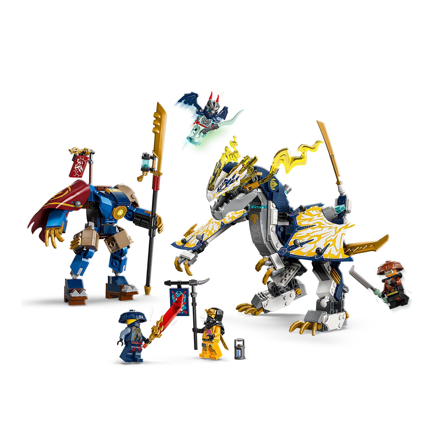 NEU - LEGO NINJAGO (71843) Rogues Mech-Drachenreiter