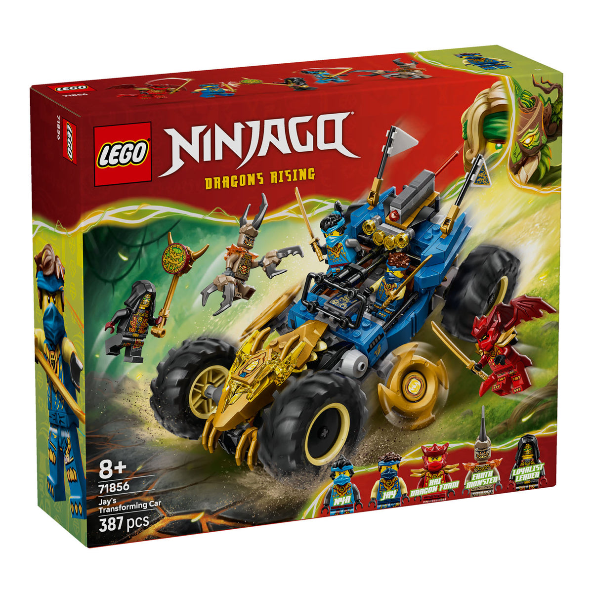 NEU - LEGO Ninjago (71856) Jays Transformationsflitzer | Jay's Transforming Car