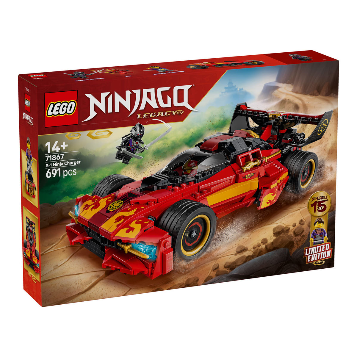 NEU - LEGO Ninjago (71867) 15-jähriges Jubiläum des X-1 Ninja Supercar