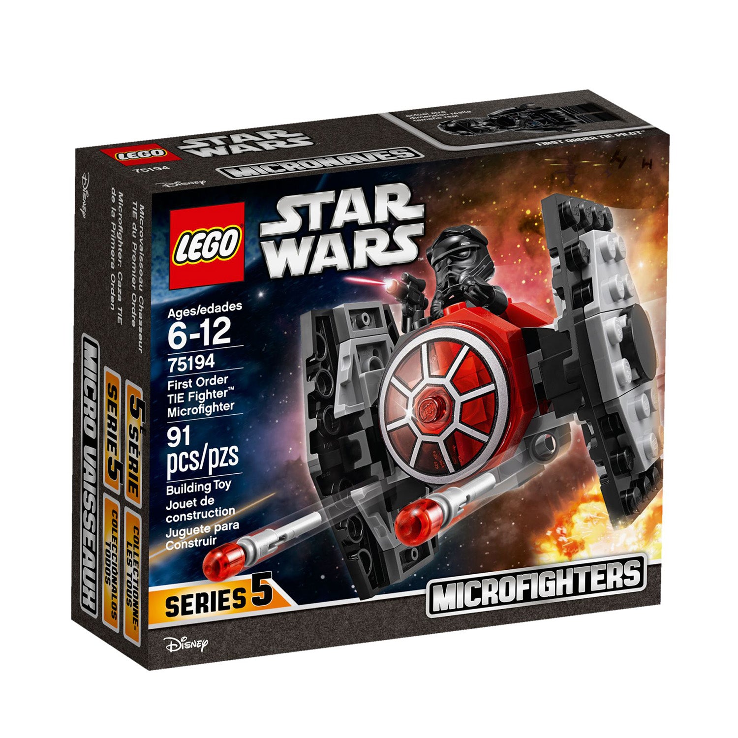 LEGO Star Wars 75194 First Order TIE Fighter Microfighter - Bild 1