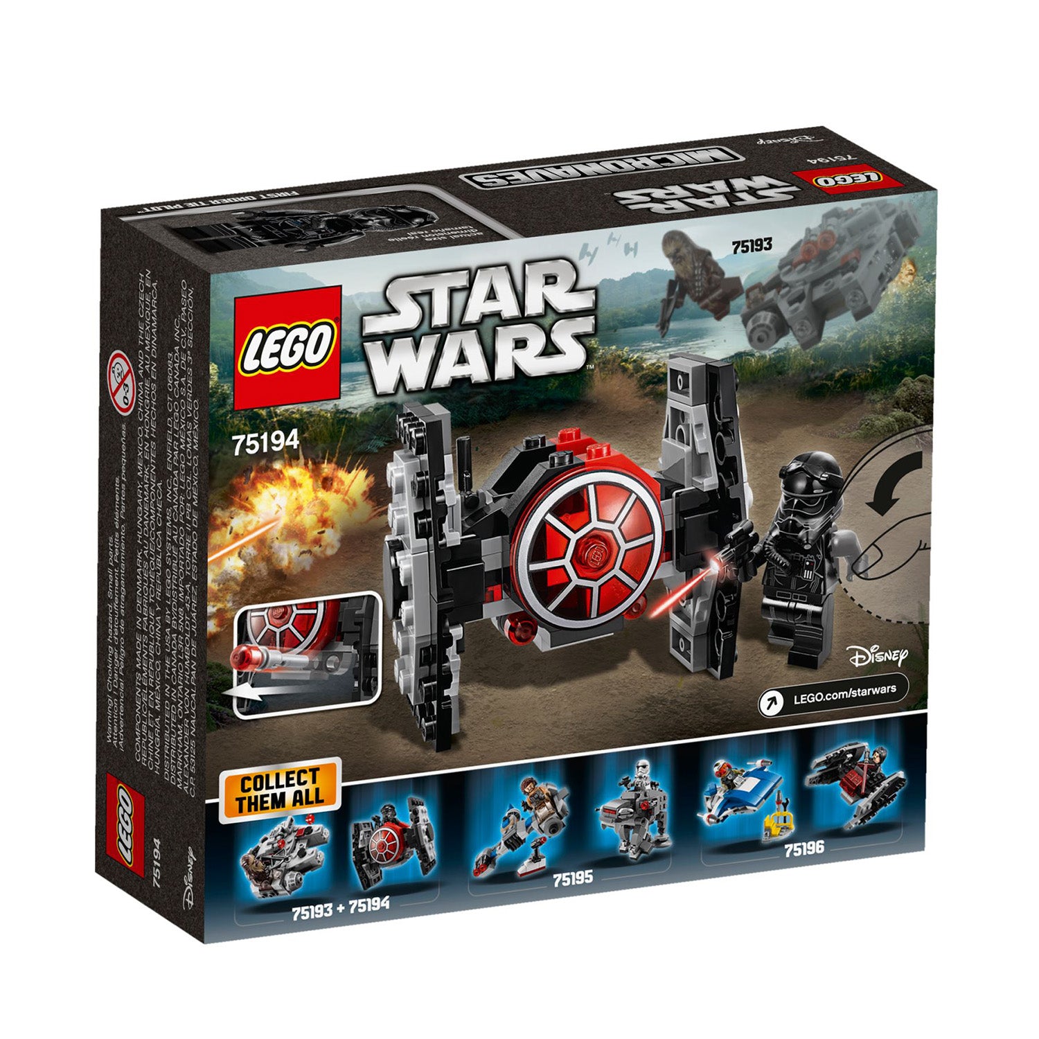LEGO Star Wars 75194 First Order TIE Fighter Microfighter - Bild 2