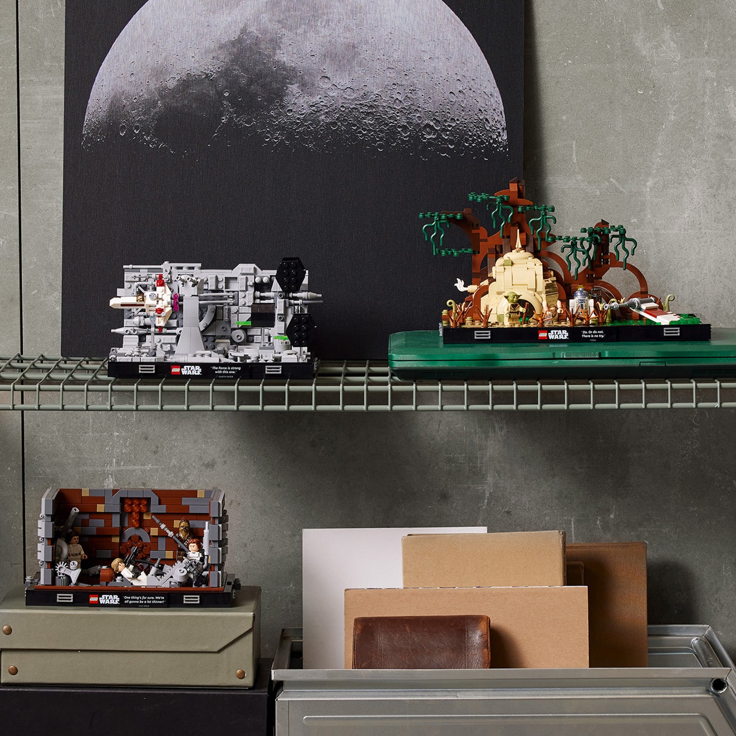 NEU - LEGO STAR WARS (75329) Death Star Trench Run Diorama