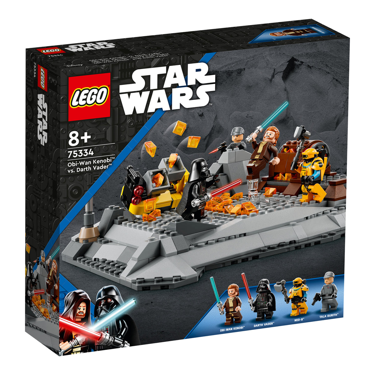 NEU - LEGO STAR WARS (75334) Obi-Wan Kenobi™ vs. Darth Vader™