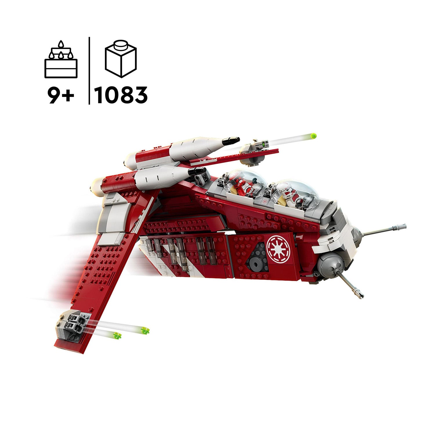 NEU - LEGO STAR WARS (75354) Gunship™ der Coruscant-Wachen | Coruscant Guard Gunship™