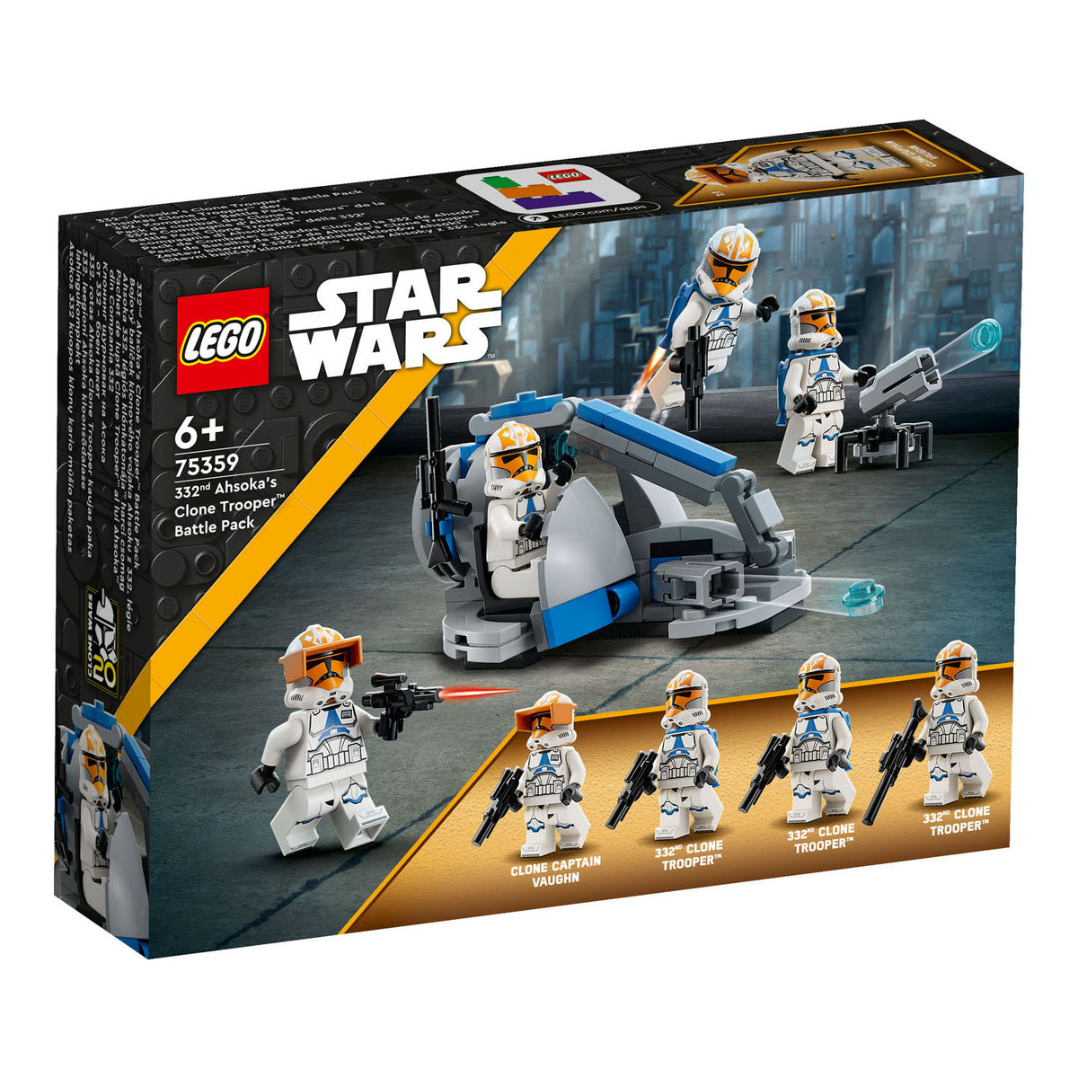 NEU - LEGO Star Wars (75359) - Ahsokas Clone Trooper der 332. Kompanie – Battle Pack