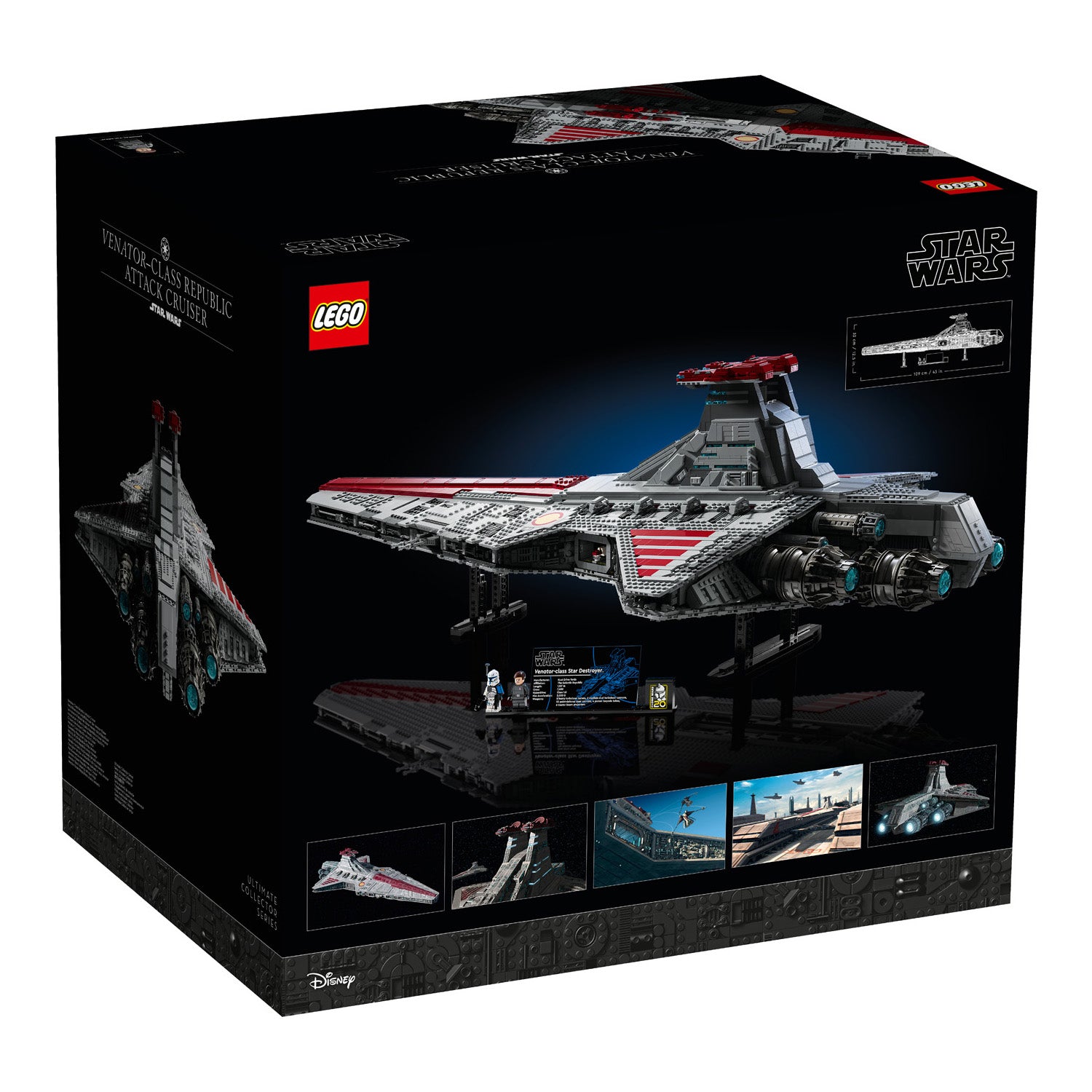 NEU - LEGO STAR WARS (75367) Republikanischer Angriffskreuzer der Venator-Klasse | UCS